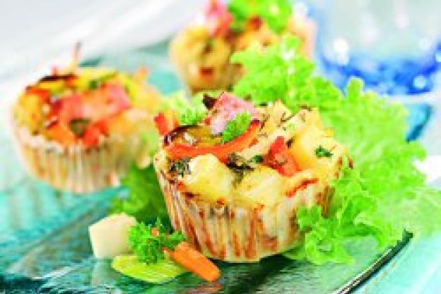 Przepis: Muffinki warzywne