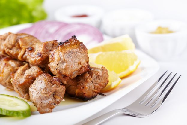 Przepis: Cytrynowe szaszłyki