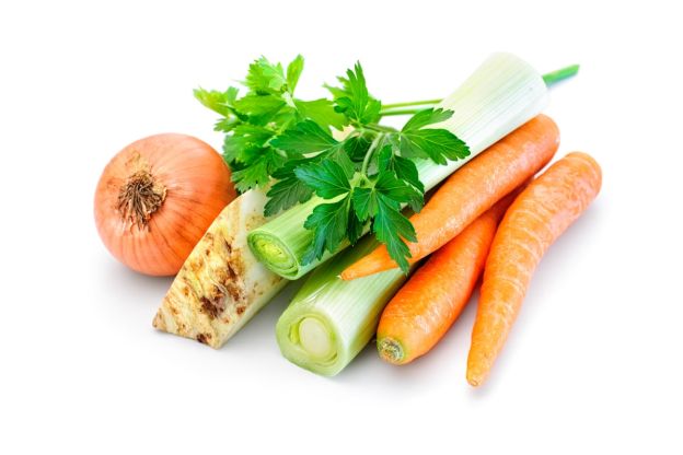 włoszczyzna na rosół z kaczki