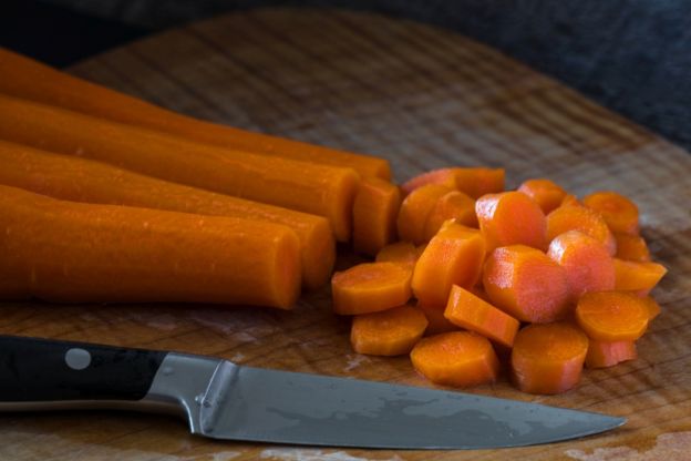 marchewka kawałki