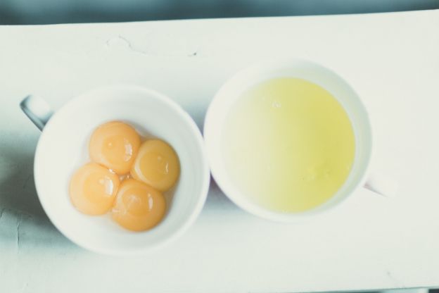 Żółtka - białka