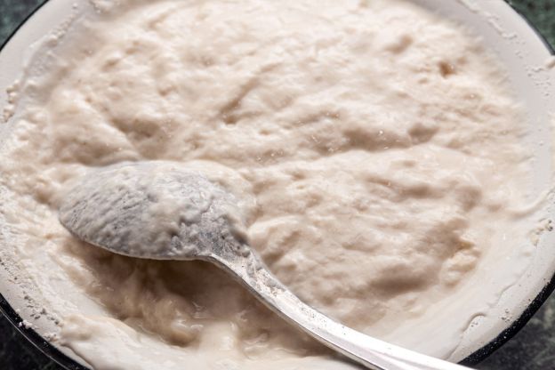 Bułki pełnoziarniste - rozczyn