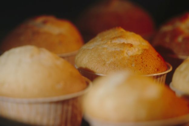 Muffiny cytrynowe pieczenie