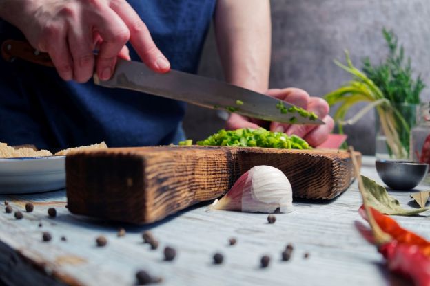 Szczypiorek siekanie