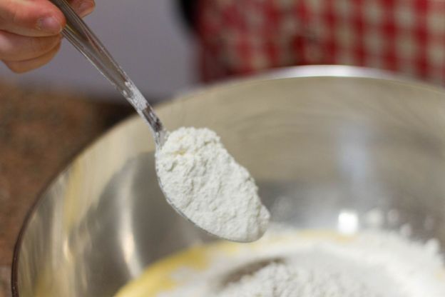 Mąka pszenna - łyżka