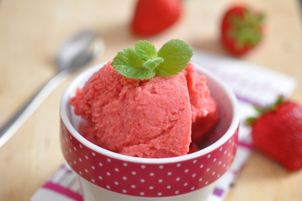 Sorbet truskawkowy przepis