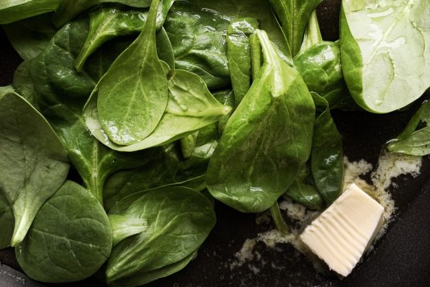 Szpinak masło