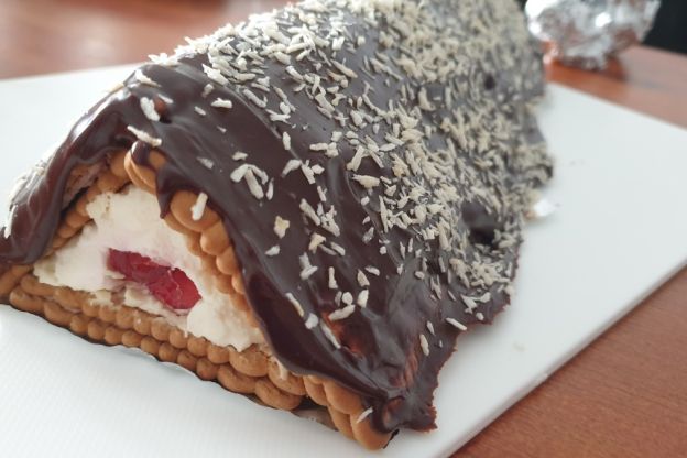 Dekorowana chatka baby Jagi