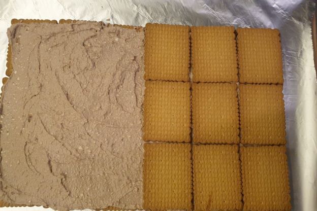 Herbatniki z masą kakaową