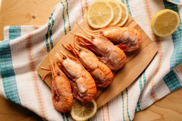 krewetki surowe