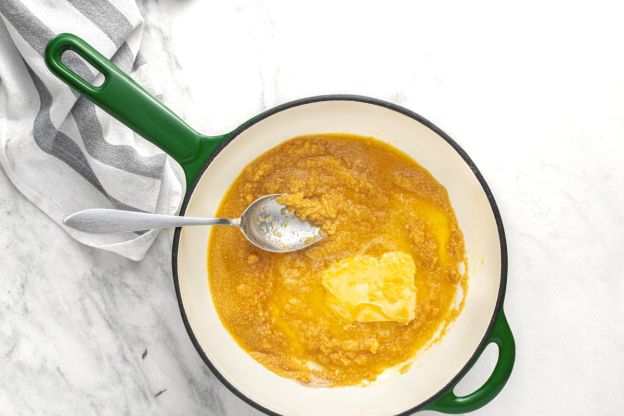 Fasolka z bułką tartą krok 4