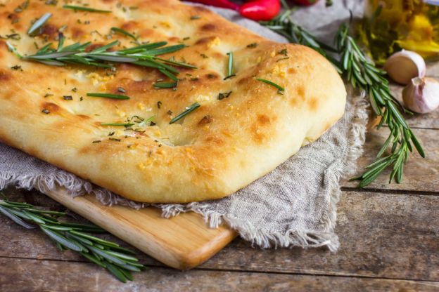 Focaccia upieczona