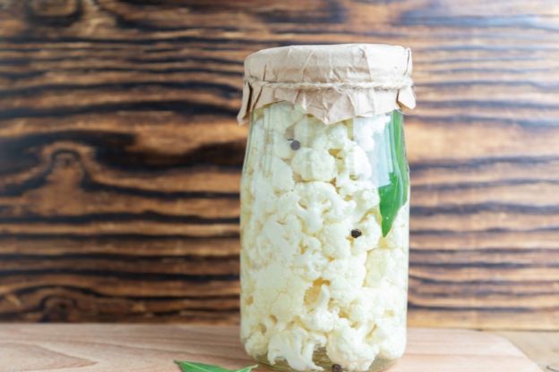 Kiszony kalafior – gotowy