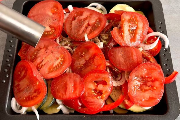 Briam – doprawianie zapiekanki