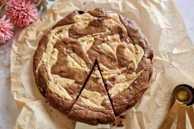 Brownie z masłem orzechowym – pieczenie