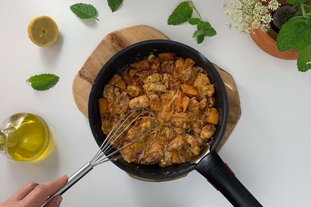 Kurczak z dynią – łączenie składników