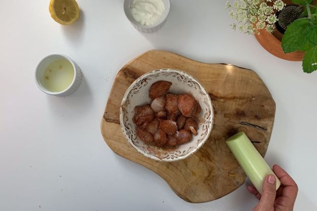 Kurczak z dynią – przygotowanie kurczaka