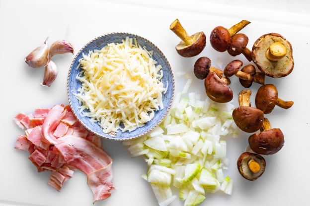 Tarta z grzybami krok 2