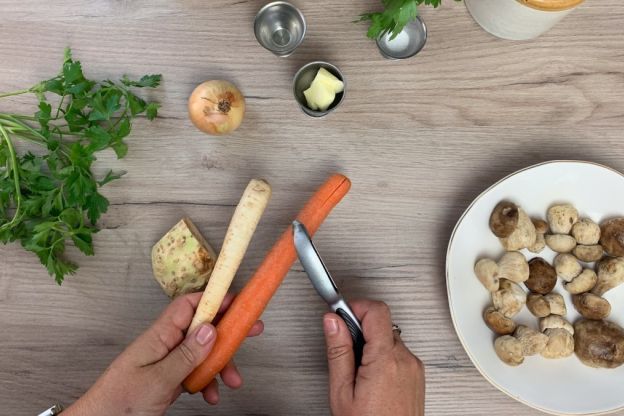 warzywa do zupy borowikowej