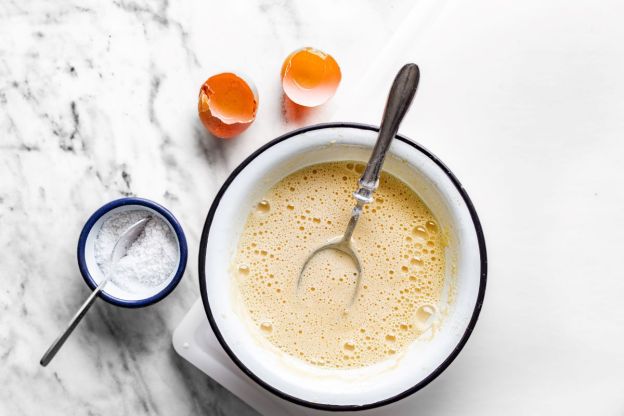 Kluski lane – ciasto