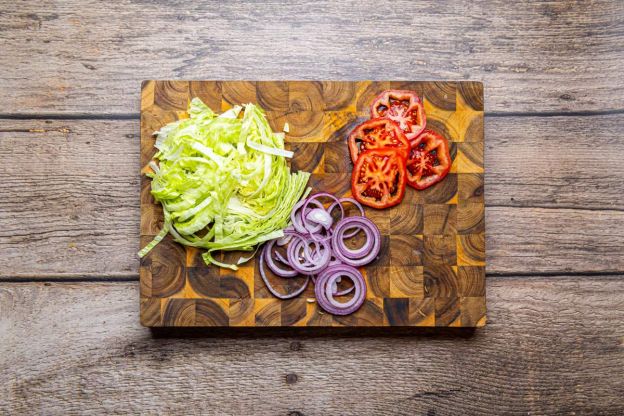 Kanapka drwala – warzywa