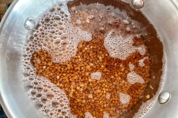 Kasza gryczana z kurczakiem – gotowanie kaszy