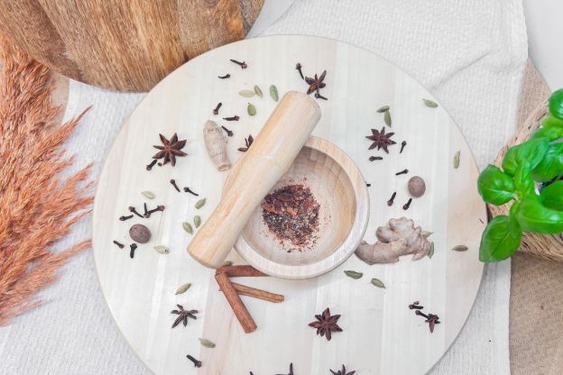 masala chai - cynamon i kardamon