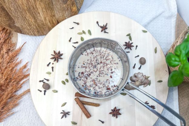masala chai - przyprawy w mleku