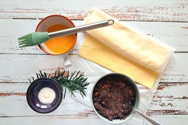 makowiec z ciasta francuskiego - przygotowanie