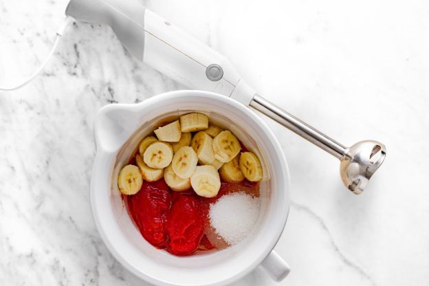 piernik pomidorowy - blendowanie masy