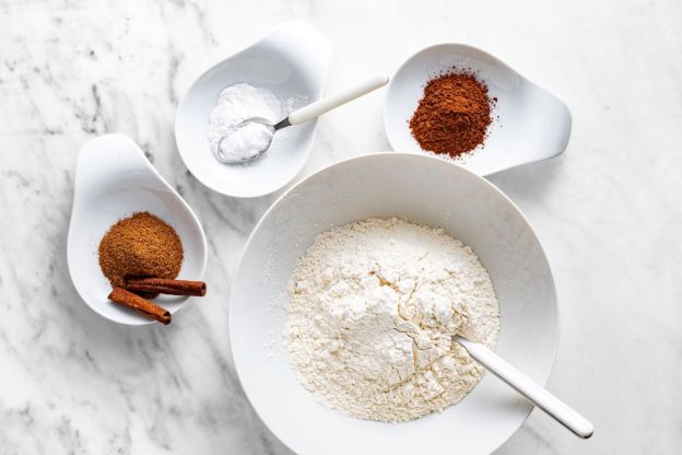 piernik pomidorowy - suche składniki