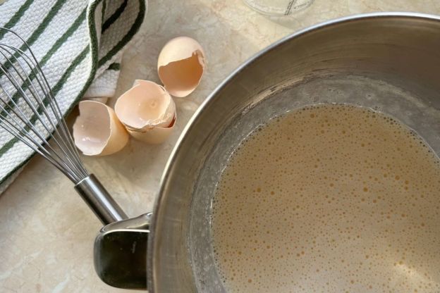 brownie bezglutenowe - mokre składniki