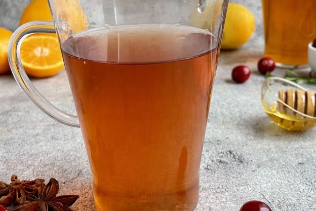 herbata zimowa - przygotowanie herbaty