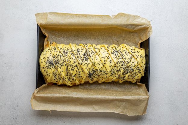 kulebiak - pieczenie