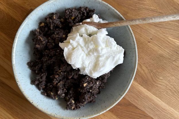 makowiec bezglutenowy - masa makowa z białkiem