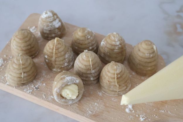 orzechowe ule - wypełnienie