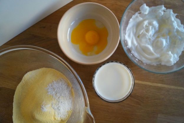 racuchy bezglutenowe - składniki na ciasto