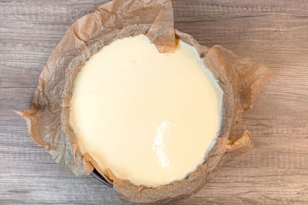 Sernik crème brûlée - masa serowa