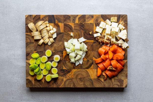 barszcz na zakwasie - grzyby