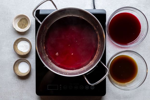 barszcz na zakwasie - wszystkie składniki