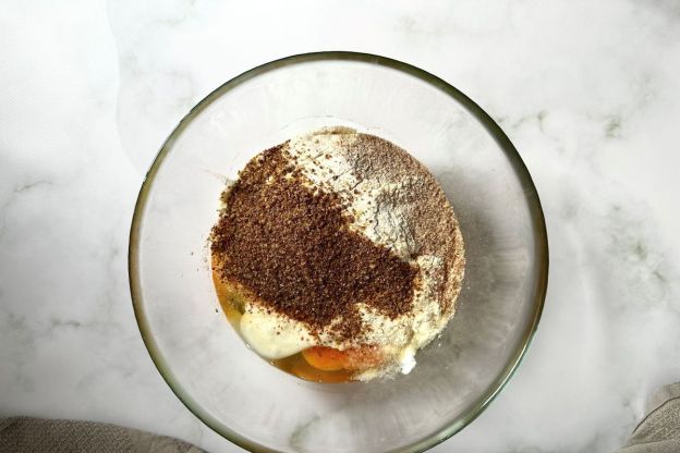 keto bułki - przygotowanie składników