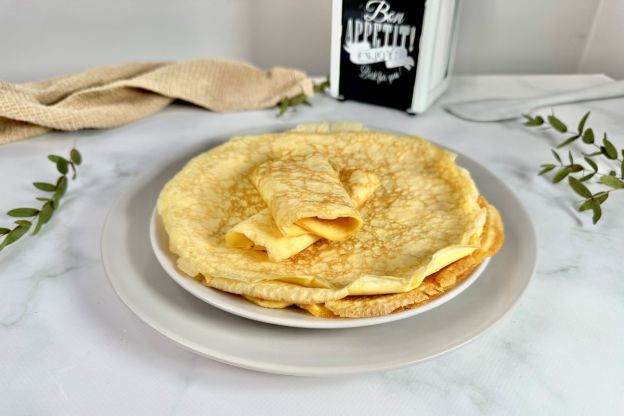 keto naleśniki - podanie