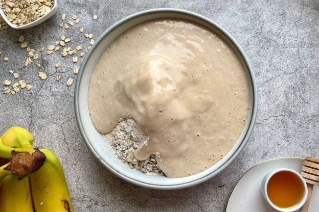 ciasteczka owsiane fit - masa