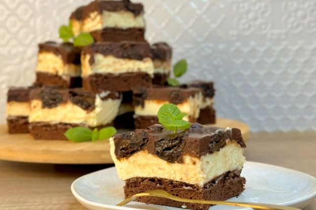 ciasto pijana śliwka - podanie