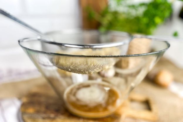 placki ziemniaczane - odsączanie