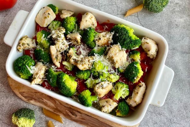 fit zapiekanka makaronowa - zapiekanie