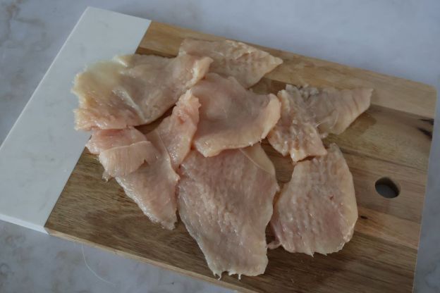 kurczak w panko - przygotowanie kurczaka