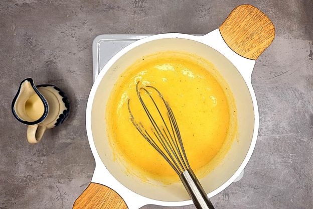 sos musztardowy - mieszanie