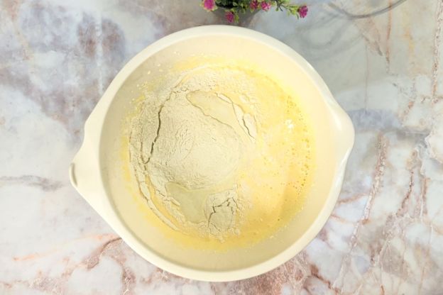 babka z zółtek - masa