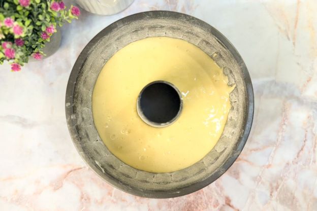 babka z żółtek - pieczenie